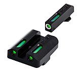 TruGlo TFX Glock High Glock 20/21/25/28/29/30/31/32 3 Dot Green Sight, TG-TG13GL2A