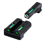 TruGlo TFX SIG #8 Sig Sauer 3 Dot Green Tritium/Fiber Optic Sight, TG-TG13SG1A