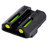 TruGlo Tritium / Fiber Optic TFO Hand Gun Sights - Green Front/Yellow Rear