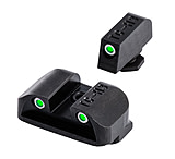 TruGlo Tritium Green Front &amp; Rear Night Sights, For Glock 10mm/45 ACP, TG-TG231G2