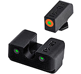 TruGlo Tritium Pro Handgun Night Sights for Glock 17/17L, 19, 22, 23, 24, 26, 27, 33, 34, 35, 38, 39 &amp; 45 w/ Orange Front Ring, TG-TG231G1C