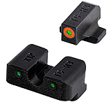 TruGlo Tritium Pro Handgun Night Sights for Springfield XD, XDM, excluding 5.25in Comp Series, XDE &amp; XDS w/ Orange Front Ring, TG-TG231X1C