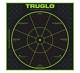Image of TruGlo Tru-See Reactive/Splatter Targets Diamond Green 6 Pack TG15A6