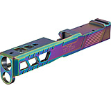 Image of TRYBE Defense Glock 19 Pistol Slide - Version 2, Gen 5, RMR Cut, Chameleon, SLDG19G5RMRV2-CML