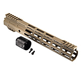 Image of TRYBE Defense AR-15 Magnesium Alloy Ultra Function Lightweight M-LOK Handguard w/ Cut Top Rail