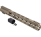 Image of TRYBE Defense AR-15 Magnite Ultra Function Lightweight M-LOK Handguard w/ Cut Top Rail