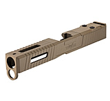 Image of TRYBE Defense Pistol Slide, Glock 17, Gen 4, DeltaPoint Pro Cut, Version 1, FDE Cerakote, SLDG17G4DP-FDE