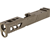 Image of TRYBE Defense Pistol Slide, Glock 26, Gen 3/4, Viper Cut, Version 2, FDE Cerakote, No Base Plate Included, SLDG26G34VPRV2-FDE