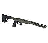 Image of TRYBE Defense R.O.C.S. Rapid Offense Chassis System, Savage Model 10 Short Action, OD Green, TRBCHASSAVSA-OD