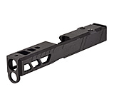 Image of TRYBE Defense Pistol Slide, Glock 19, Gen 4, Venom Cut, Version 2, Black Cerakote SLDG19G4VNMV2-BN