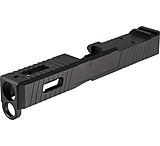 Image of TRYBE Defense TRYBE Defense Pistol Slide, Glock 19, Gen 5, Venom Cut, Version 1, Black Cerakote, No Base Plate Included, SLDG19G5VNM-BN
