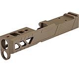 Image of TRYBE Defense Pistol Slide, Glock 26, Gen 3/4, DeltaPoint Pro Cut, Version 2, FDE Cerakote, SLDG26G34DPV2-FDE