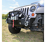 Image of Tuff Stuff Overland Stubby Front Winch Bumper for 07-18 Jeep Wrangler JK