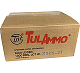 Image of TulAmmo 9mm Luger 115 grain Full Metal Jacket (FMJ) Steel Casing Centerfire Pistol Ammunition