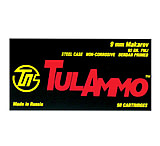 Tulammo TA918092 Handgun 9x18 Makarov 92 Gr Full Metal Jacket (FMJ) 50 Bx/ 20 C