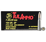 Tulammo UL076213 Rifle 7.62x39mm 124 Gr Soft Point (SP) 40 Bx/ 25 Cs