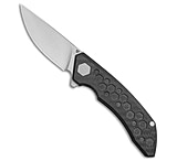 Image of Tuya Knife TuyaKnife Hive 3 Frame Lock Knife Black Titanium/Carbon Fiber 3.25 Satin 47E630D8