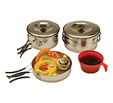 Image of Texsport Backpackers Stainless Steel Cook Set