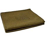 U.S. Spec Military Style Blend Army Blanket, 60x80in,Wool, OD Green, ODBL1
