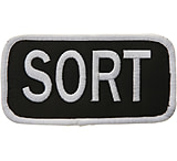 Image of Uncle Mike's Sort Id Patch Black/white S