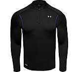 Image of Under Armour Men's ColdGear Base 3.0 1/4 Zip - Black Color 1004654-001