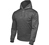 Image of UnderArmour Men's ColdGear Embossed Performance Hoody - Black Color 1006265-001