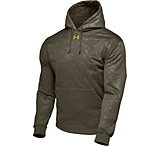 Image of Under Armour Men's ColdGear Embossed Performance Hoody - Green Tea Color 1006265-344