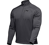 Image of Under Armour Men's ColdGear Hundo Fleece 1/4 Zip - Graphite Color 1006260-040