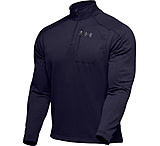 Image of Under Armour Men's ColdGear Hundo Fleece 1/4 Zip - Midnight Navy Color 1006260-410