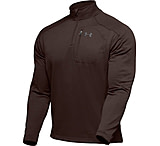 Image of Under Armour Men's ColdGear Hundo Fleece 1/4 Zip - Timber Color 1006260-241