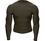 Image of Under Armour Men's ColdGear Longsleeve Crew - Sage Color 1000511-385