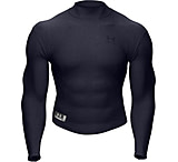 Image of Under Armour Men's ColdGear Tactical Mock - Dark Navy Blue Color 1005512-465