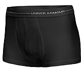 Image of Under Armour Men's HeatGear 3" Short Boxer Jock - Black Color 1000666-001