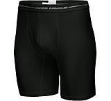 Image of Under Armour Men's HeatGear 9" Long Boxer Jock - Black Color 1000669-001