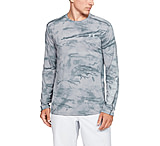 Image of Under Armour UA Iso-Chill Shore Break Camo Crew Long Sleeve Shirts - Men's
