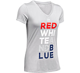 Image of Under Armour Freedom Circle V-neck T-Shirts - Women's