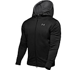 Image of Under Armour Men's ColdGear Armour Fleece Full Zip Hoody - Black Color 1006264-001-3XL
