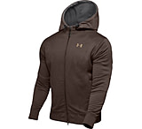 Image of UnderArmour Men's ColdGear Armour Fleece Full Zip Hoody - Timber Color 1006264-241