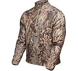 Image of Under Armour Men's ColdGear Camo Cumberland WindFleece 1/4 Zip - Duckblind Color 1006107-399