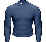 Image of UnderArmour Men's ColdGear Longsleeve Mock - Sapphire Color 1000512-414