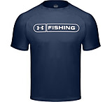 Image of UnderArmour Men's HeatGear Fishing Graphic T - Monsoon Color 1004007-418