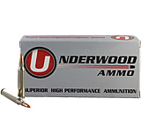 Underwood Ammo .223 Remington 55 Grain Polymer Tipped Spitzer Nickel Plated Brass Cased Rifle Ammunition