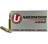 Underwood Ammo .25-06 Remington 110 Grain Polymer Tipped Spitzer Nickel Plated Brass Cased Rifle Ammo, 20 Rounds, 533