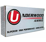 Underwood Ammo .350 Legend 150 Grain Solid Monolithic Hollow Point Nickel Plated Brass Cased Pistol Ammunition