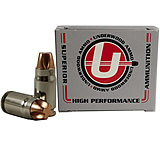Underwood Ammo .357 Sig 115 Grain Solid Monolithic Nickel Plated Brass Cased Pistol Ammunition
