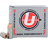 Underwood Ammo .357 Magnum 125 Grain Bonded Jacketed Hollow Point Nickel Plated Brass Cased Pistol Ammunition