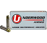 Underwood Ammo .357 Magnum 125 Grain Full Metal Jacket Nickel Plated Brass Cased Pistol Ammunition
