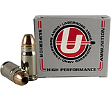 Underwood Ammo .357 Sig 115 Grain Jacketed Hollow Point Nickel Plated Brass Cased Pistol Ammo, 20 Rounds, 118