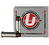 Underwood Ammo .38 Special +P 158 Grain Coated Soft Cast Semi-Wadcutter Hollow Point Gas Check Nickel Plated Brass Cased Pistol Ammo, 20 Rounds, 733