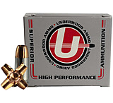 Underwood Ammo .380 ACP 68 Grain Maximum Expansion Solid Monolithic Nickel Plated Brass Cased Pistol Ammunition